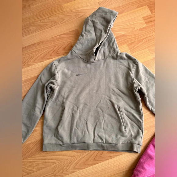 2 pcs Pangaia girl cotton hoodies 12 year - Picture 3 of 7